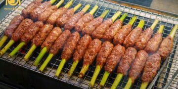 Bí quyết làm nem bò nướng sả thơm ngon, mềm dai tại nhà 14 nem bò nướng sả