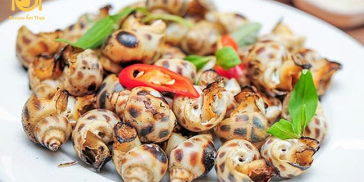 ốc hương nướng mọi
