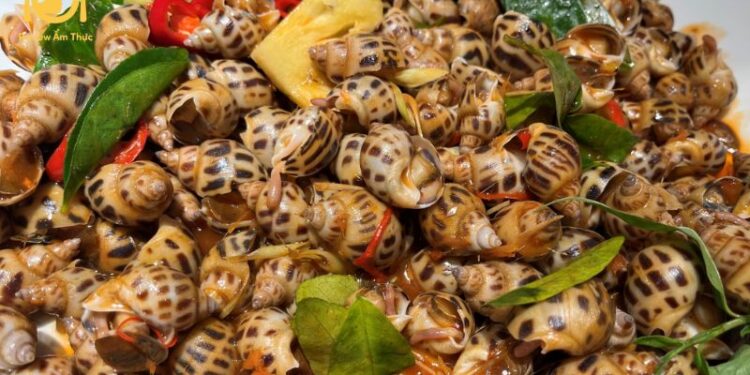 ốc hương nướng muối ớt
