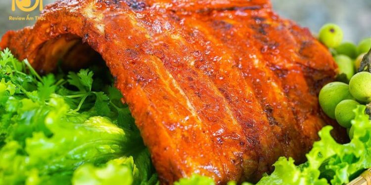 sườn bò nướng muối ớt