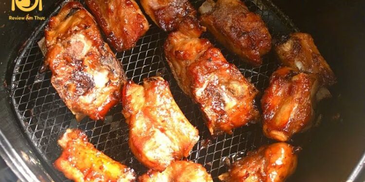 Hướng dẫn cách làm sườn bò nướng nồi chiên không dầu đơn giản 6 sườn bò nướng nồi chiên không dầu