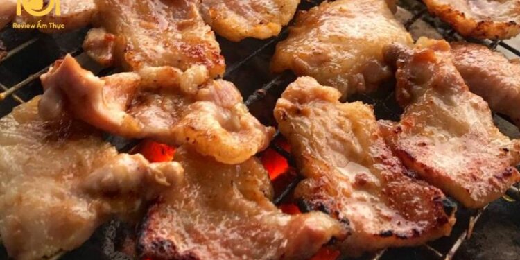 vú heo nướng muối ớt