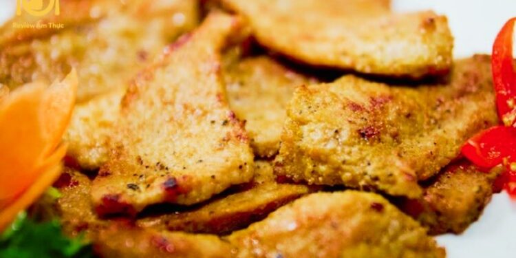 Hướng dẫn cách làm vú heo nướng sa tế thơm ngon, vừa miệng 6 vú heo nướng sa tế