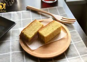 bánh bông lan chuối nướng