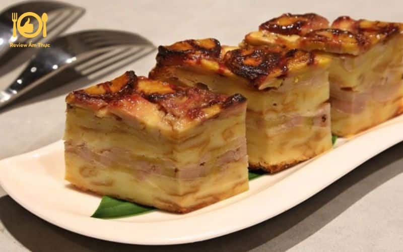 bánh chuối nướng cốt dừa