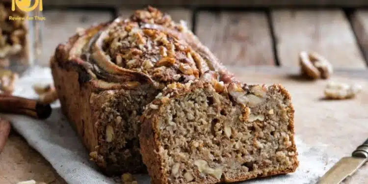 Bánh chuối nướng yến mạch healthy cho người ăn kiêng, giảm cân 6 bánh chuối nướng yến mạch