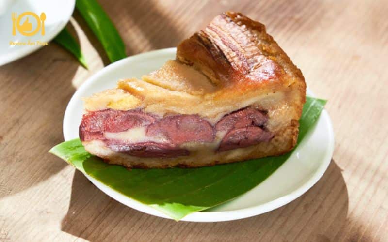 bánh khoai mì chuối nướng