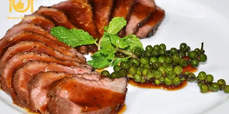 Tham khảo công thức làm món bắp bò nướng tiêu xanh thơm ngon 5 bắp bò nướng tiêu xanh