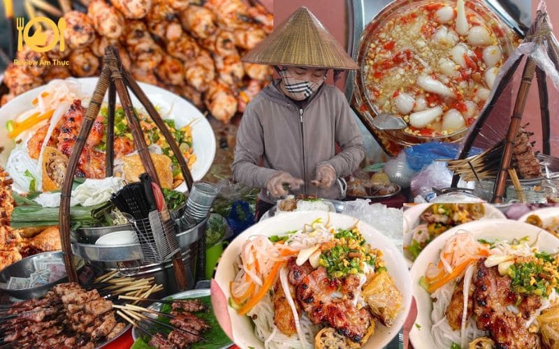 bún thịt nướng chợ bến thành