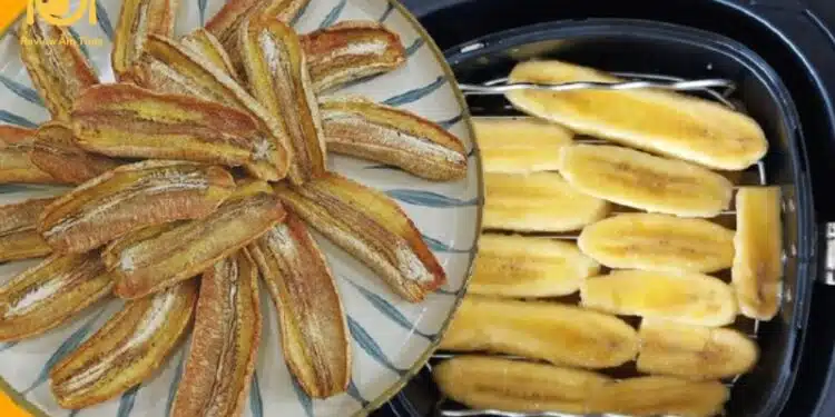 Cách làm chuối nướng nồi chiên không dầu thơm ngon chấn động 5 chuối nướng nồi chiên không dầu