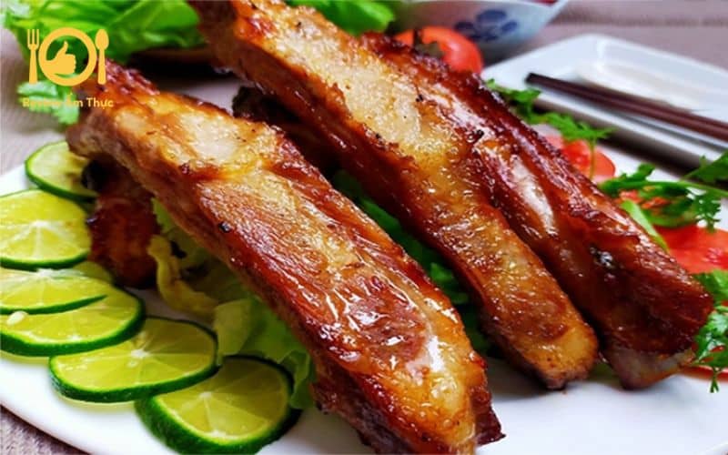 dẻ sườn bò nướng bbq