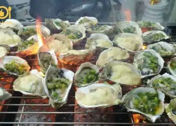 hàu nướng