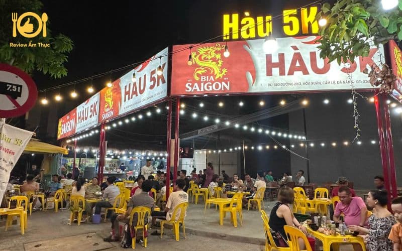 hàu nướng 5k Đà Nẵng