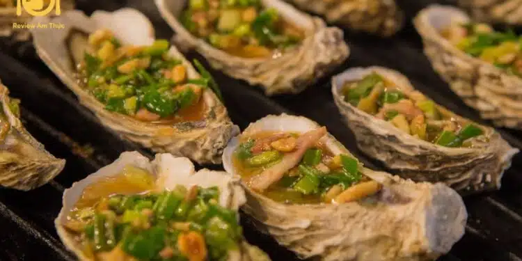 Review quán hàu nướng 9k Tôn Đản thu hút tín đồ ăn vặt Sài Gòn 5 hàu nướng 9k tôn đản