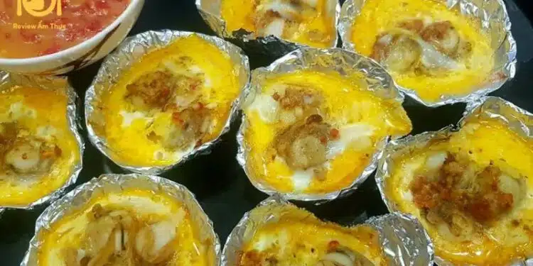 Cách làm hàu nướng giấy bạc bằng nồi chiên không dầu tại nhà 6 hàu nướng giấy bạc bằng nồi chiên không dầu