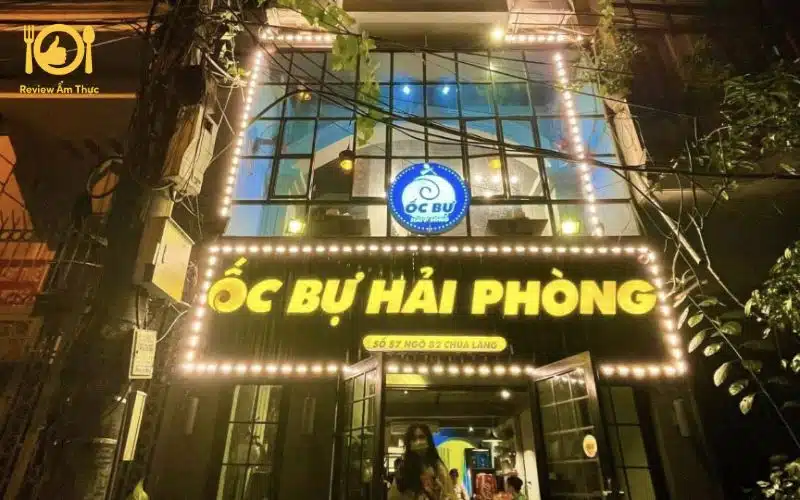 hàu nướng mỡ hành hà nội