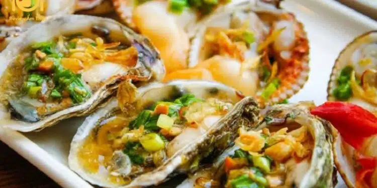 Cách làm hàu nướng mỡ hành phô mai thơm ngon, lạ miệng tại nhà 6 hàu nướng mỡ hành phô mai