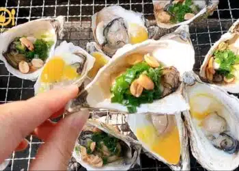 Hướng dẫn làm hàu nướng mỡ hành trứng cút ngon ngay tại nhà