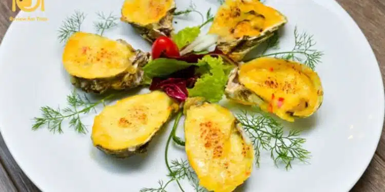 Chia sẻ cách làm hàu nướng phô mai bằng nồi chiên không dầu 6 hàu nướng phô mai bằng nồi chiên không dầu