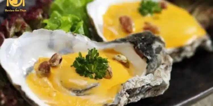 hàu nướng trứng gà