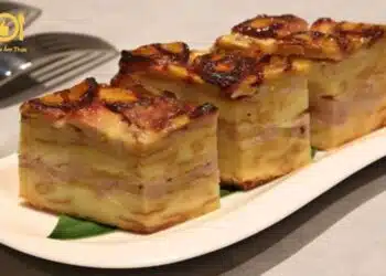 Bí quyết làm bánh chuối nướng bằng nồi chiên không dầu thơm ngon