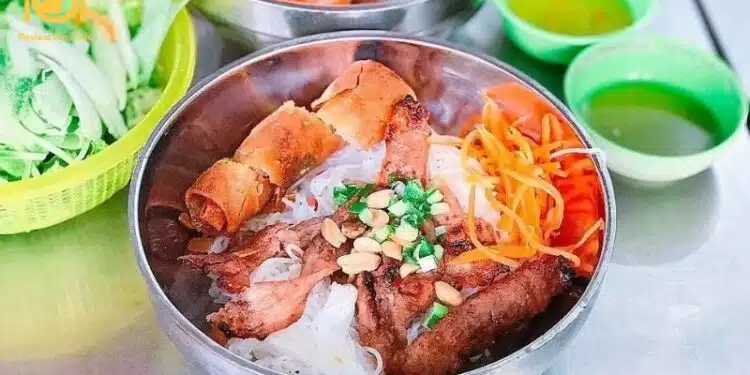 Review chi tiết về quán bún thịt nướng A Tài Điện Biên Phủ 5 bún thịt nướng a tài điện biên phủ