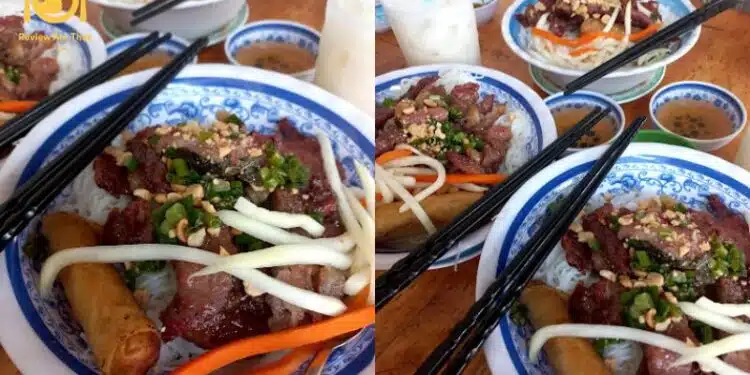 Review quán bún thịt nướng Cây Xoài siêu ngon tại Gò Vấp 6 Review quán bún thịt nướng Cây Xoài siêu ngon tại Gò Vấp