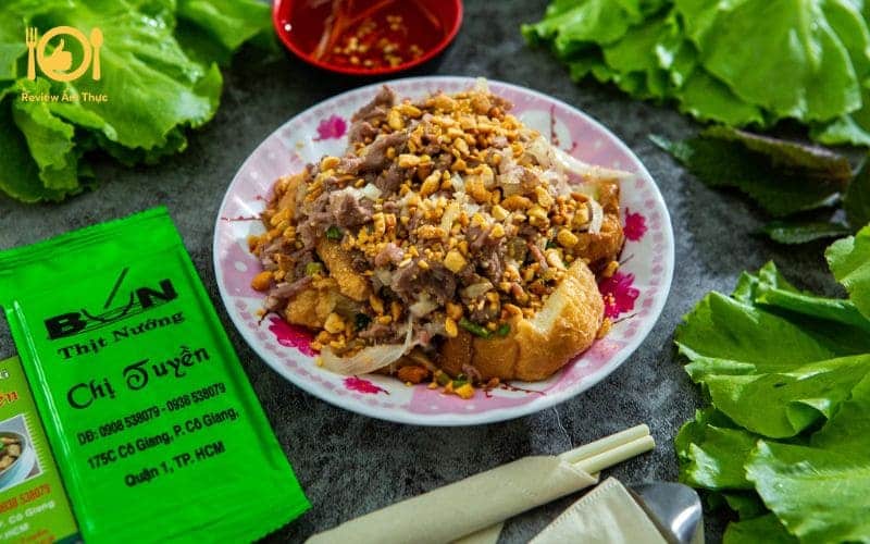 bún thịt nướng cô giang