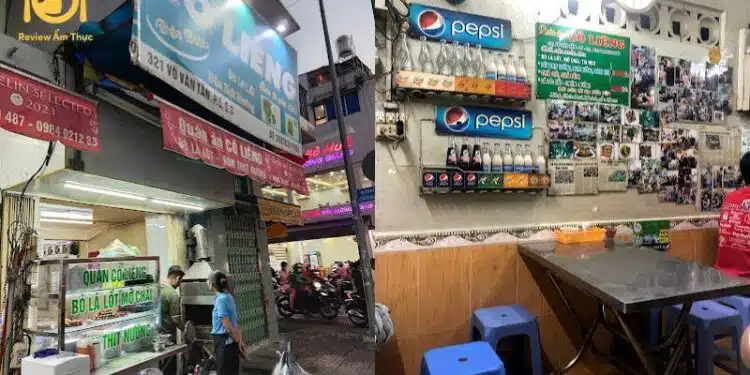 bún thịt nướng cô liêng