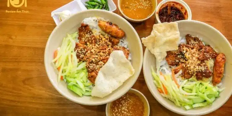 Review TOP 6 quán bún thịt nướng Đà Nẵng ngon ngất ngây 7 bún thịt nướng ngon đà nẵng