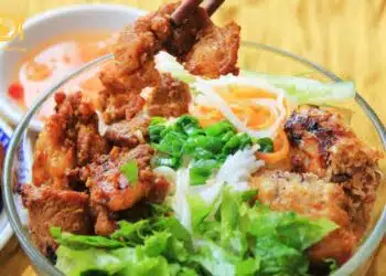 bún thịt nướng hà tĩnh