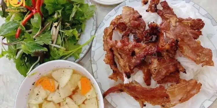 bún thịt nướng hải dương
