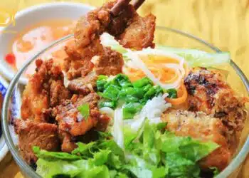 bún thịt nướng hội an