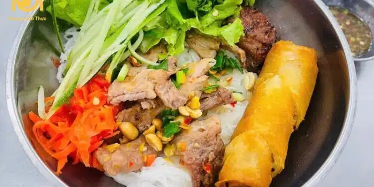 bún thịt nướng kiều bảo ni sư huỳnh liên