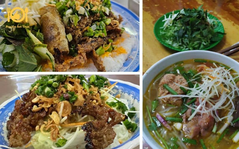 bún thịt nướng liên