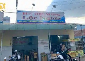 Review quán bún thịt nướng Lộc Nghĩa không thể bỏ qua ở Đà Lạt