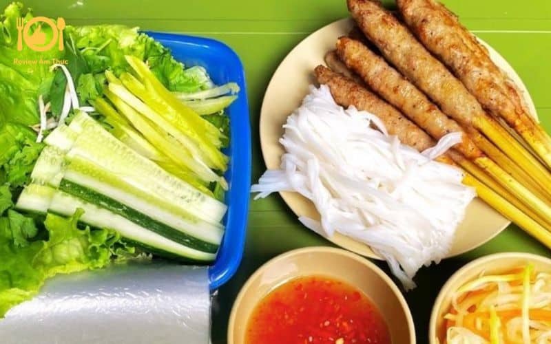 bún thịt nướng mệ hải