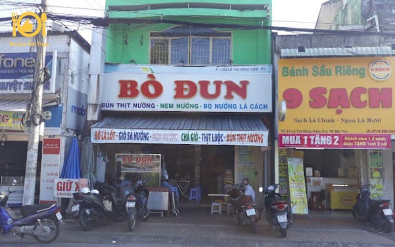 bún thịt nướng mỹ tho