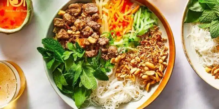TOP 5 quán bún thịt nướng Ninh Bình siêu ngon nức tiếng đất Cố Đô 6 bún thịt nướng ninh bình