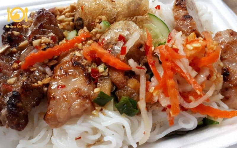 bún thịt nướng ông để