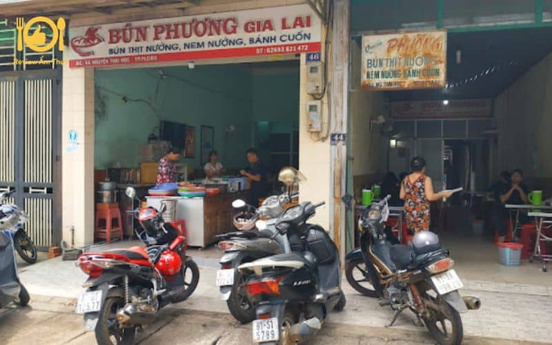 bún thịt nướng phương gia lai