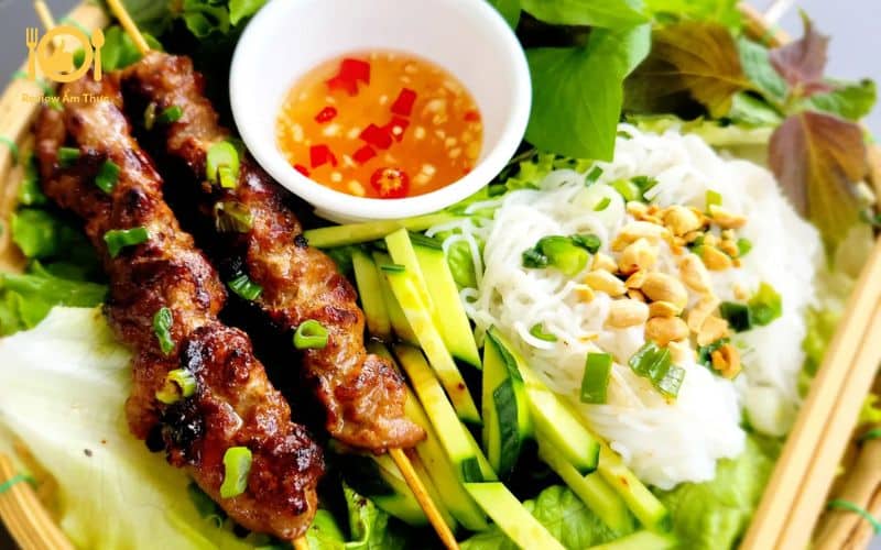 bún thịt nướng thái bình