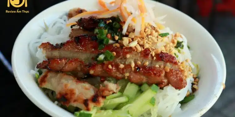 TOP 2 quán bún thịt nướng Võ Văn Tần nổi đình đám, ngon số dách 5 bún thịt nướng võ văn tần