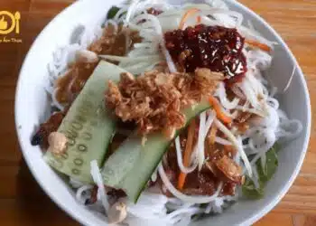Top 3 quán bún thịt nướng Yên Bái thơm ngon, nức tiếng gần xa