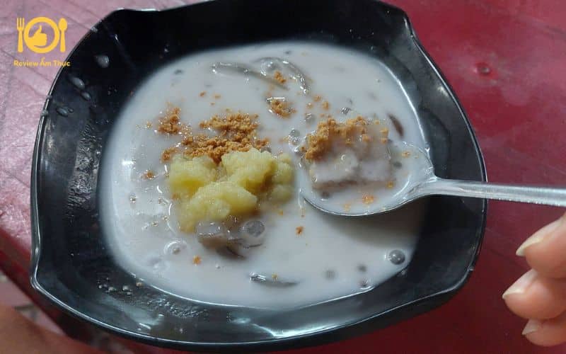 chè chuối nướng quy nhơn