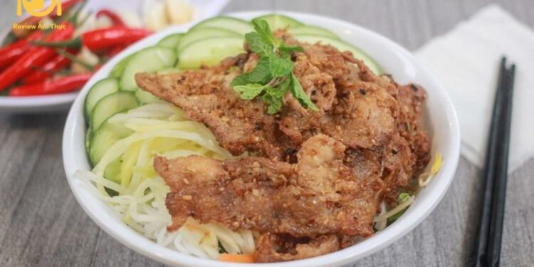 Cách làm bún thịt nướng kinh doanh thu hút khách nườm nượp 6 cách làm bún thịt nướng kinh doanh