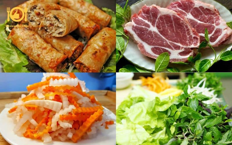 cách làm bún thịt nướng miền Nam