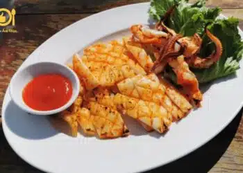 mực 1 nắng nướng