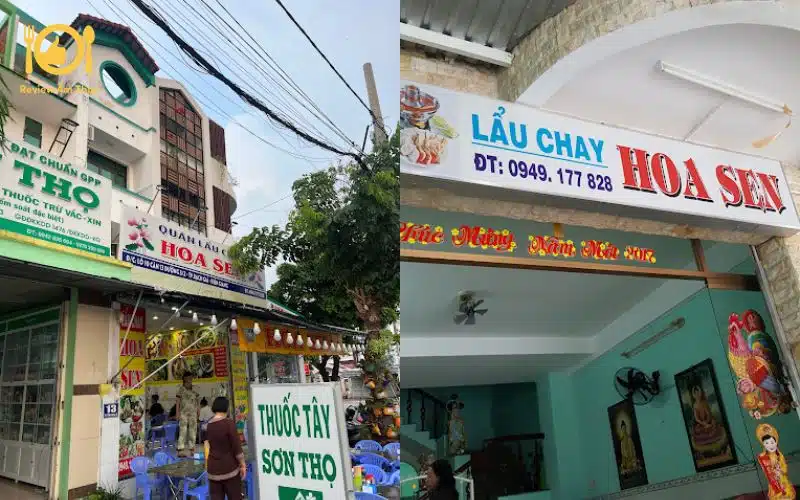 lẩu chay Hoa Sen Rạch Giá