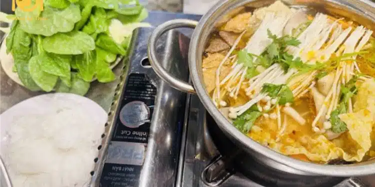 lẩu chay hoằng đạt